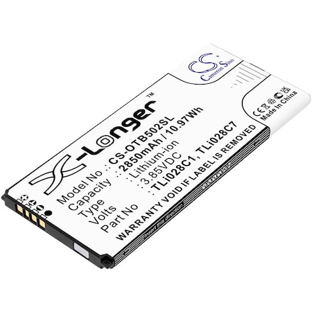 Bsc Preferred Alcatel 9048S Tab 8 Mobile Phone Replacement Battery CS-OTB502SL